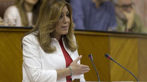 Susana D&iacute;az en el Parlamento de Andaluc&iacute;a