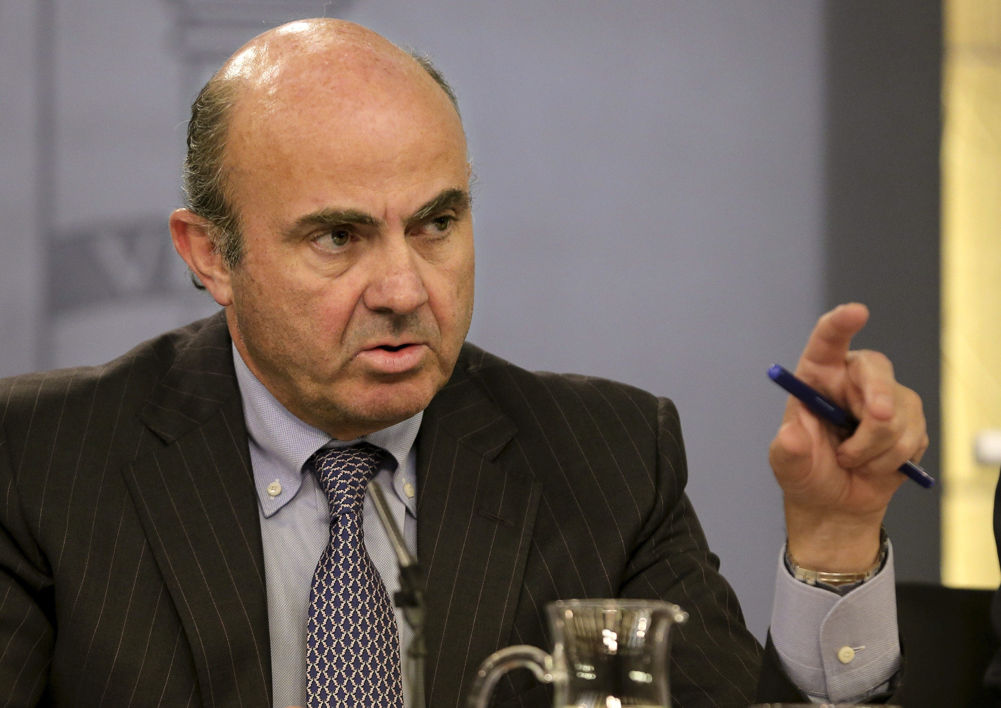 De Guindos: "España merece tener más representación" De Guindos: "España merece tener más representación"