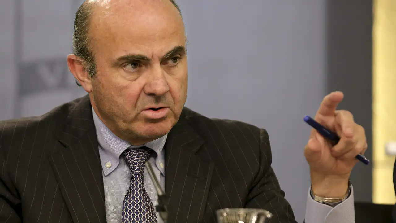 El ministro de Economía, Luis de Guindos El ministro de Economía, Luis de Guindos