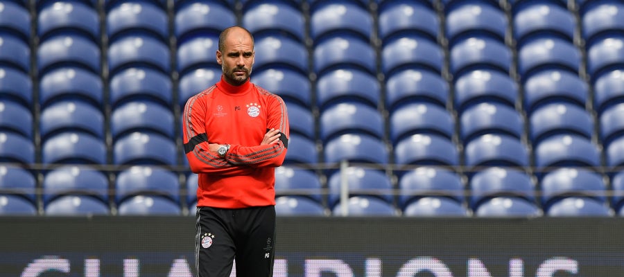 Pep Guardiola, entrenador del Bayern Pep Guardiola, entrenador del Bayern