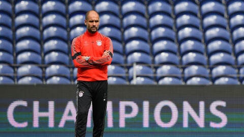 Pep Guardiola, entrenador del Bayern