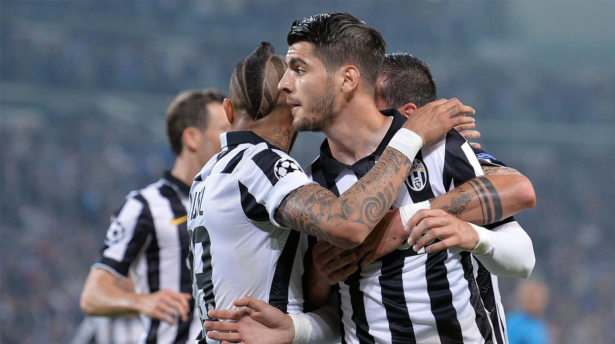 La Juve más guerrera golpea primero a un Real Madrid perdido La Juve más guerrera golpea primero a un Real Madrid perdido