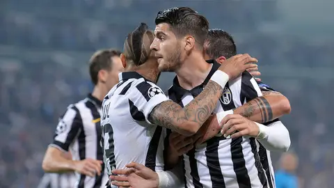 Morata no celebra su gol ante el Real Madrid Morata no celebra su gol ante el Real Madrid