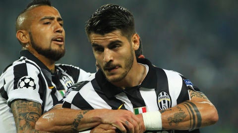 Morata no celebr&oacute; su tanto ante el Real Madrid