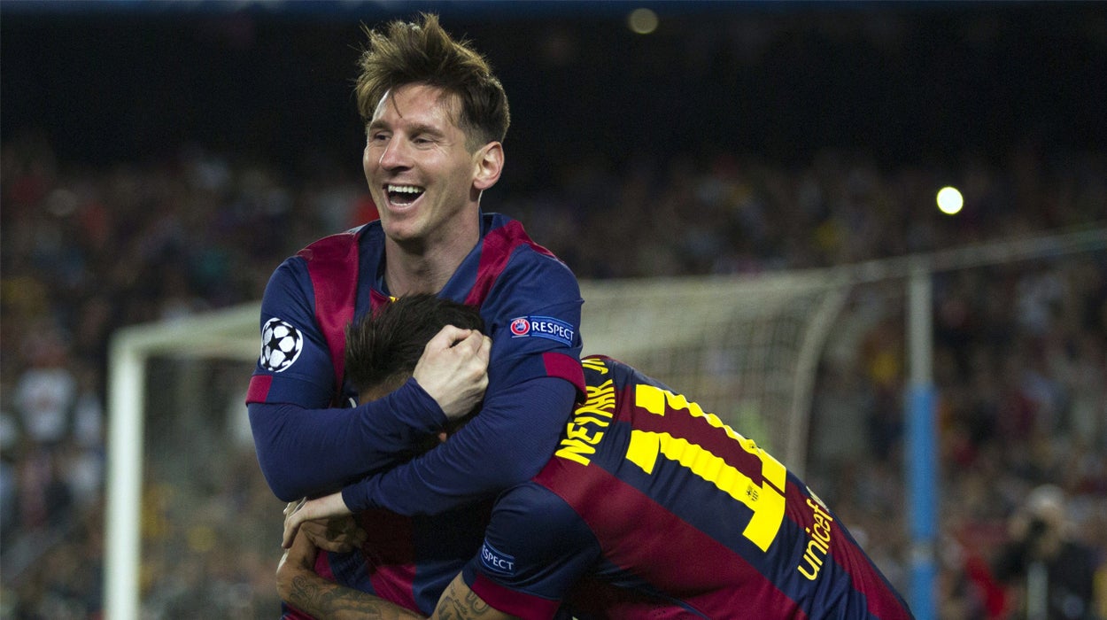 Messi abusa del Bayern para colocar al Barcelona en la final de la Champions League Messi abusa del Bayern para colocar al Barcelona en la final de la Champions League