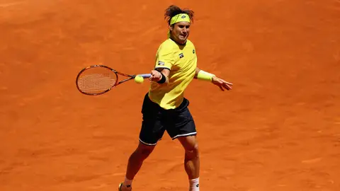 David Ferrer en el Mutua Madrid Open David Ferrer en el Mutua Madrid Open