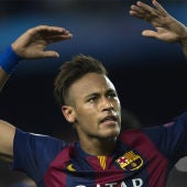 Neymar ante el Bayern Munich