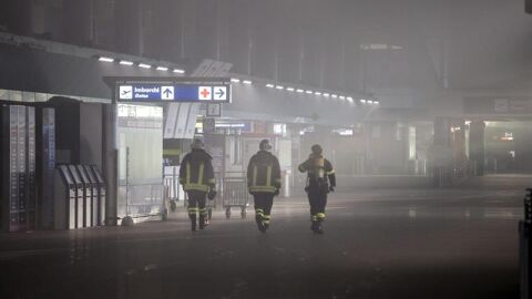 Aeropuerto de Fiumicino, en Roma