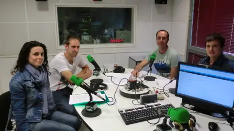 Jesús Palacio, Ángela Palacio, José Luis Ortíz y Jon Gutiérrez Jesús Palacio, Ángela Palacio, José Luis Ortíz y Jon Gutiérrez