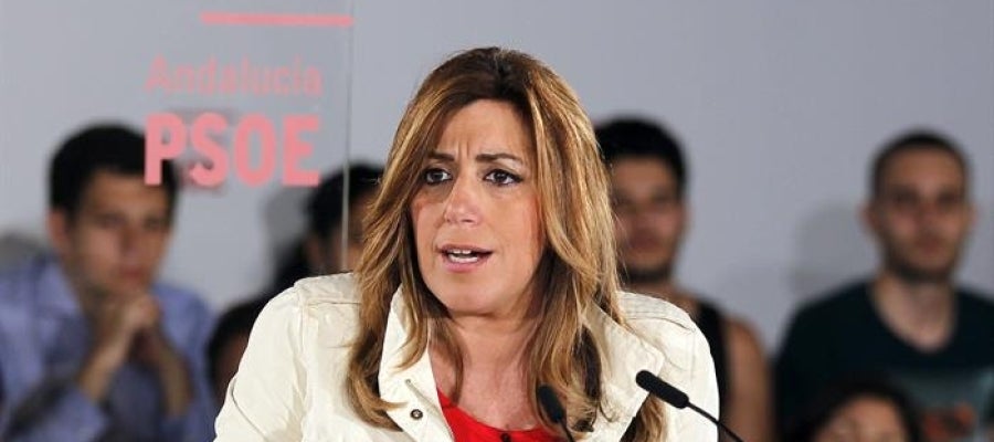 La líder socialista en Andalucía, Susana Díaz La líder socialista en Andalucía, Susana Díaz