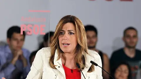 La líder socialista en Andalucía, Susana Díaz La líder socialista en Andalucía, Susana Díaz