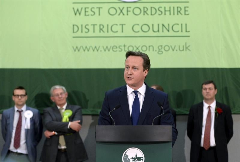 David Cameron: "Una gran noche para los conservadores" David Cameron: "Una gran noche para los conservadores"
