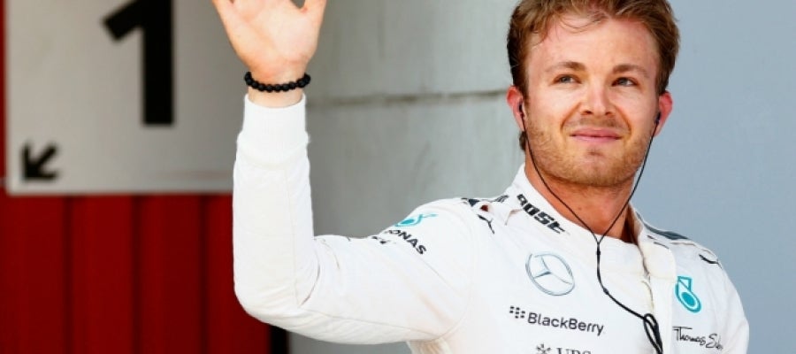 Rosberg saluda al público Rosberg saluda al público