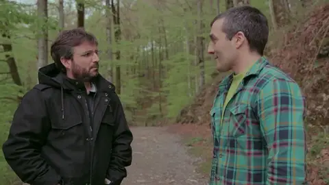 Jordi Ébole entrevistando a Iñaki Rekarte Jordi Ébole entrevistando a Iñaki Rekarte