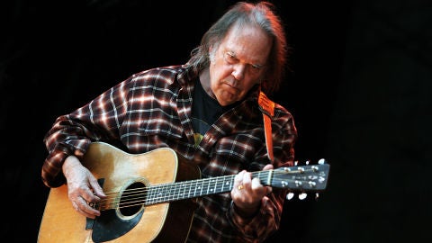 Neil Young en concierto