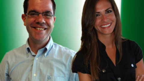 Fernando Castellano y Sabina P&eacute;rez