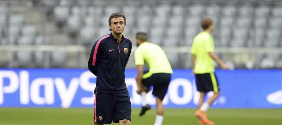 Luis Enrique, entrenador del Barcelona Luis Enrique, entrenador del Barcelona