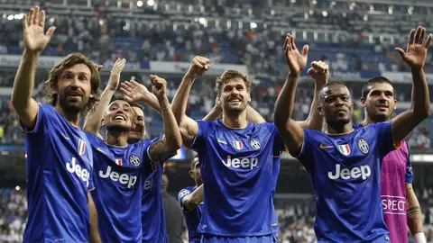 La Juventus celebra la clasificación para la final de la Liga de Campeones La Juventus celebra la clasificación para la final de la Liga de Campeones