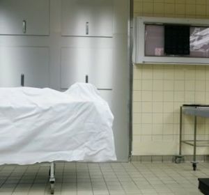 Depósito de cadáveres de un hospital Depósito de cadáveres de un hospital