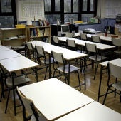 Un aula vacía de un colegio