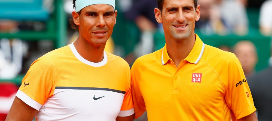 Nadal y Djokovic en Montecarlo 2015 Nadal y Djokovic en Montecarlo 2015