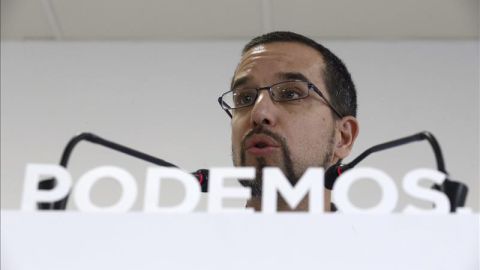 El secretario de Organizaci&oacute;n de Podemos, Sergio Pascual