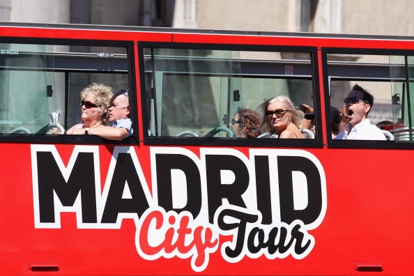 Los autobuses de transporte turístico también podrán circular por la Gran Vía de Madrid Los autobuses de transporte turístico también podrán circular por la Gran Vía de Madrid