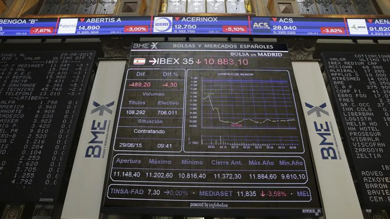 El principal indicador de la bolsa española, el IBEX 35