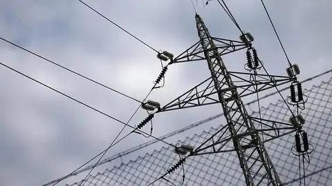 Imagen de un tendido eléctrico Imagen de un tendido eléctrico