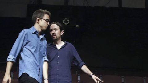 Pablo Iglesias y Errej&oacute;n
