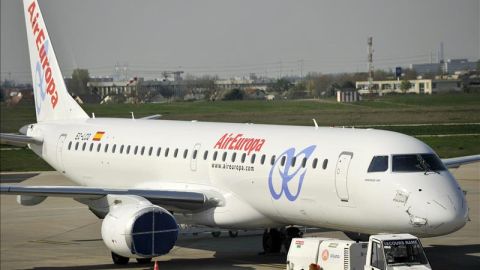 Imagen de archivo de un avi&oacute;n de Air Europa