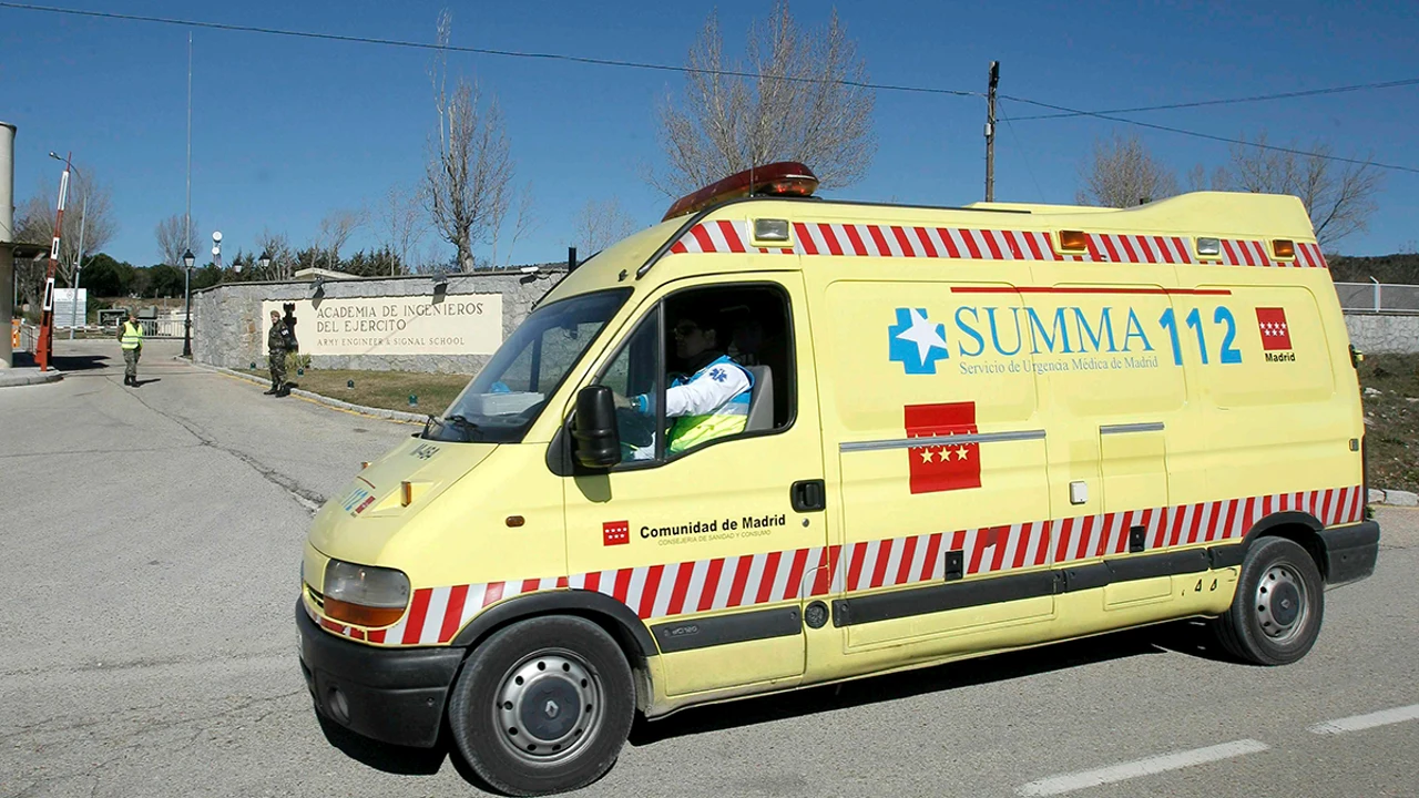 Ambulancia de los Servicios de Emergencias de Madrid
