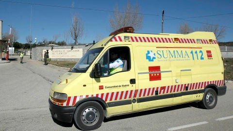 Ambulancia de los Servicios de Emergencias de Madrid