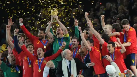España gana el Mundial en 2010 España gana el Mundial en 2010