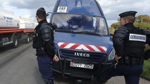 Imagen de archivo de la Gendarmer&iacute;a francesa
