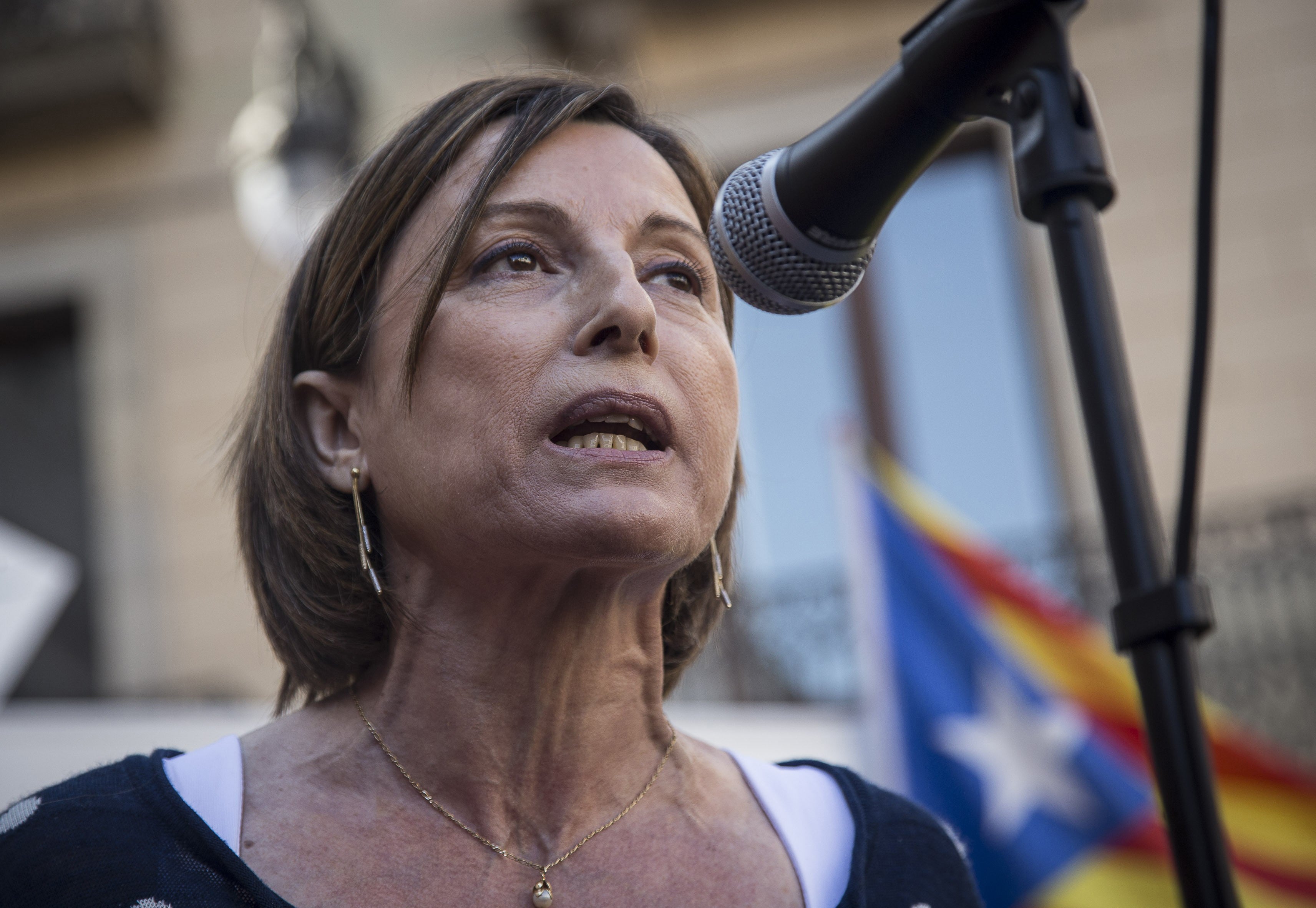 Forcadell defenderá "donde sea" que actuó para proteger la libertad expresión Forcadell defenderá "donde sea" que actuó para proteger la libertad expresión