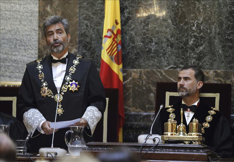 El Rey inaugura un año judicial marcado por el desafío soberanista El Rey inaugura un año judicial marcado por el desafío soberanista
