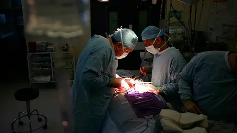Operación quirúrgica. Operación quirúrgica.