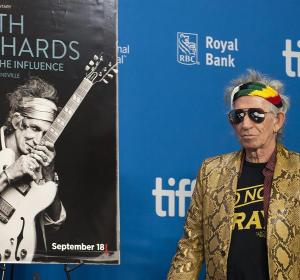 Keith Richards en la 40 edición del Festival Internacional de Cine de Toronto Keith Richards en la 40 edición del Festival Internacional de Cine de Toronto