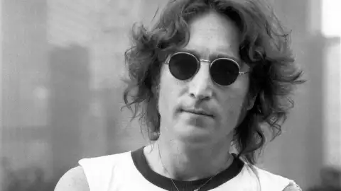 John Lennon, líder de la banda The Beatles John Lennon, líder de la banda The Beatles