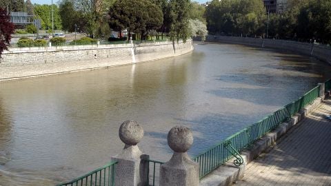 R&iacute;o Manzanares, Madrid.
