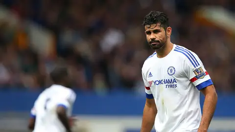 Diego Costa, durante un partido con el Chelsea Diego Costa, durante un partido con el Chelsea
