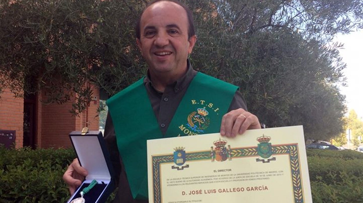 José Luis Gallego, nombrado Ingeniero de Montes de Honor José Luis Gallego, nombrado Ingeniero de Montes de Honor