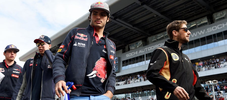 Carlos Sainz en el GP de Rusia Carlos Sainz en el GP de Rusia