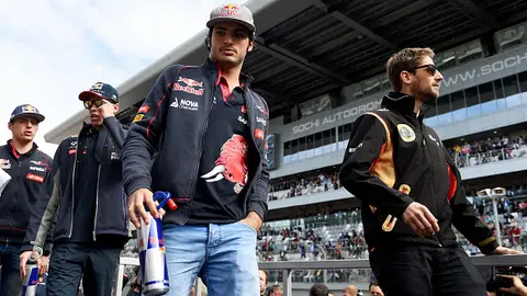 Carlos Sainz en el GP de Rusia Carlos Sainz en el GP de Rusia