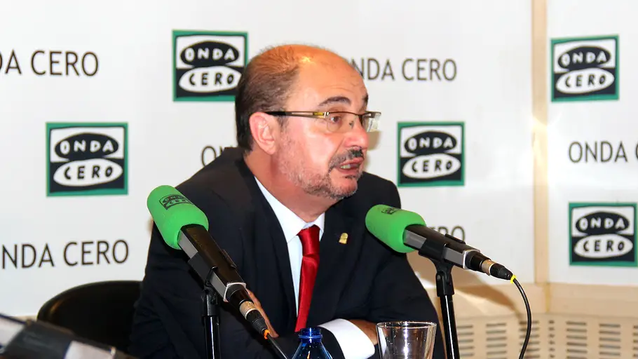 Javier Lambán, presidente de Aragón Javier Lambán, presidente de Aragón