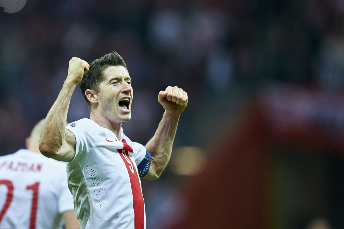 Lewandowski, la gran estrella del Polonia - Irlanda del Norte Lewandowski, la gran estrella del Polonia - Irlanda del Norte