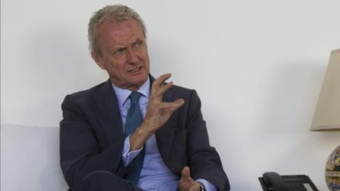 El ministro de Defensa, Pedro Moren&eacute;s