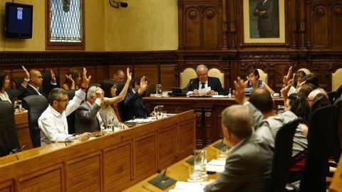 Pleno en el Ayuntamiento de Gij&oacute;n