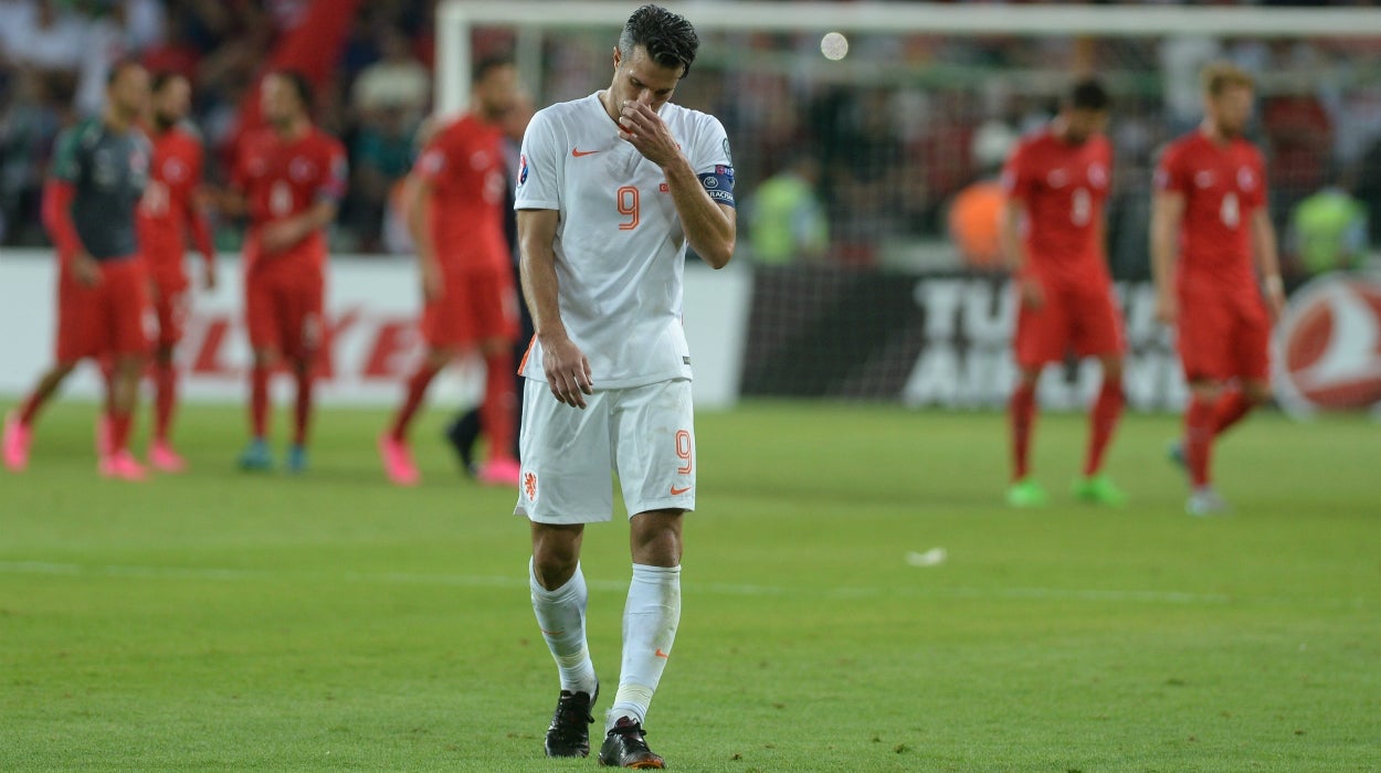 Holanda a un paso de quedarse fuera de la Eurocopa Holanda a un paso de quedarse fuera de la Eurocopa